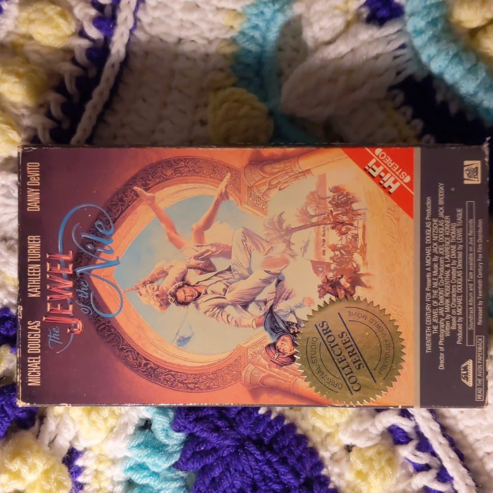 The Jewel of the Nile VHS Movie